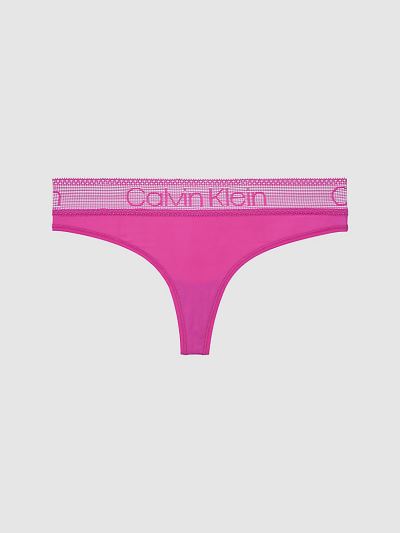 Calvin Klein Underwear HU644439 | Calvin Klein Logo Lace Brazilian Női Rövidnadrág Világos Rózsaszín